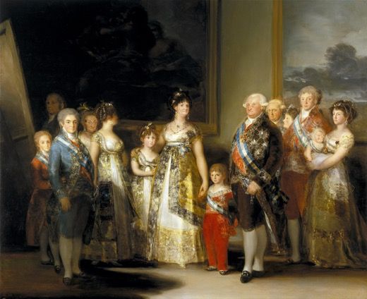 Франсиско Гойя, Портрет семьи Карла IV